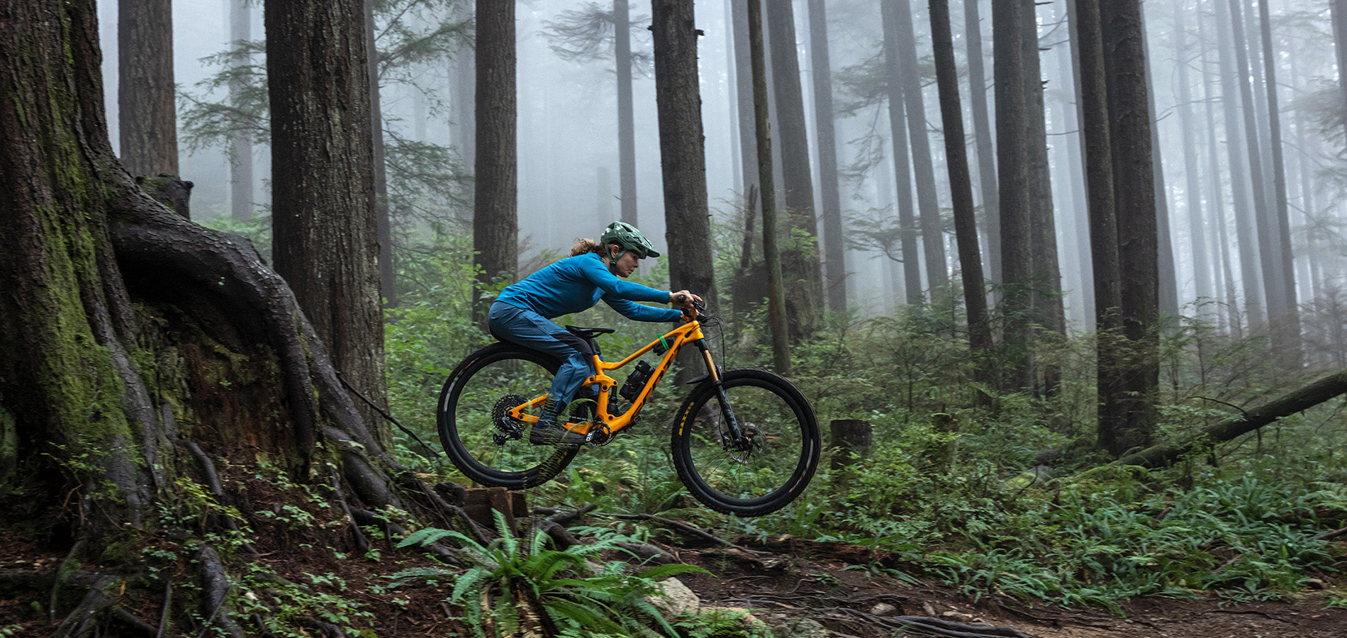 Betty Birrell goes full send on Floppy Bunny, her go-to warm-up lap on Mount Fromme in southern British Columbia. Photo: Travis Rummel