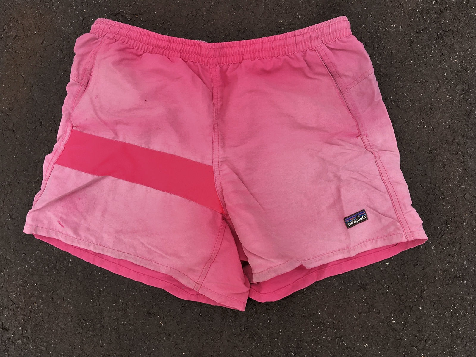 “After the AT and PCT, I discovered one tiny hole from a campfire in my shorts. Patagonia repaired them for free, no questions asked, with a new pink patch.” Photo: Laura Johnston