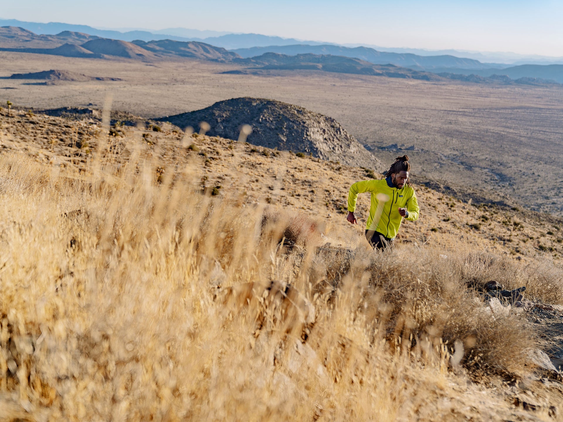 Ryan Mountain Trail, Joshua Tree National Park. Twentynine Palms, California.