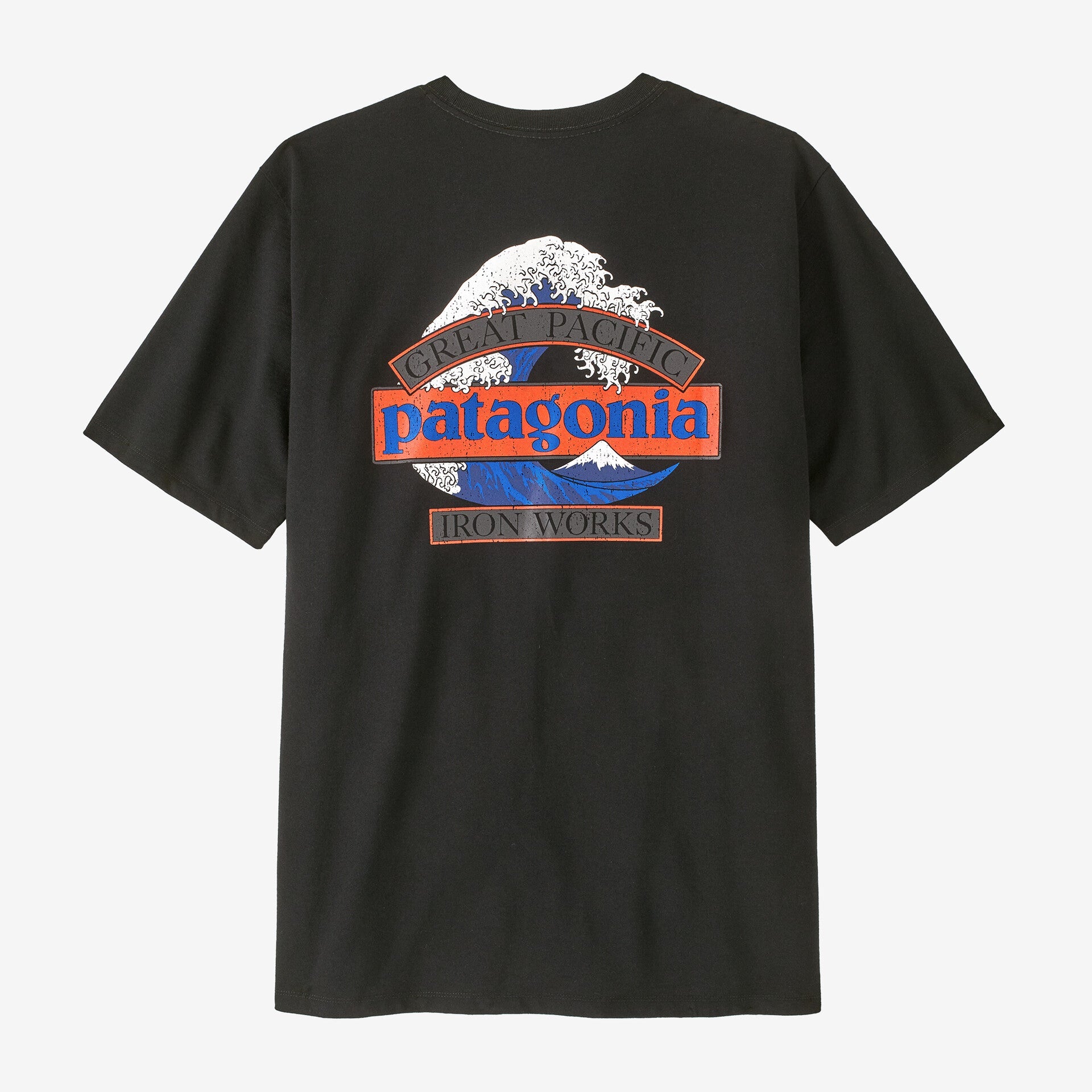 Patagonia Mens Size XL Graphic Print Black Long Sleeve Tee(s)