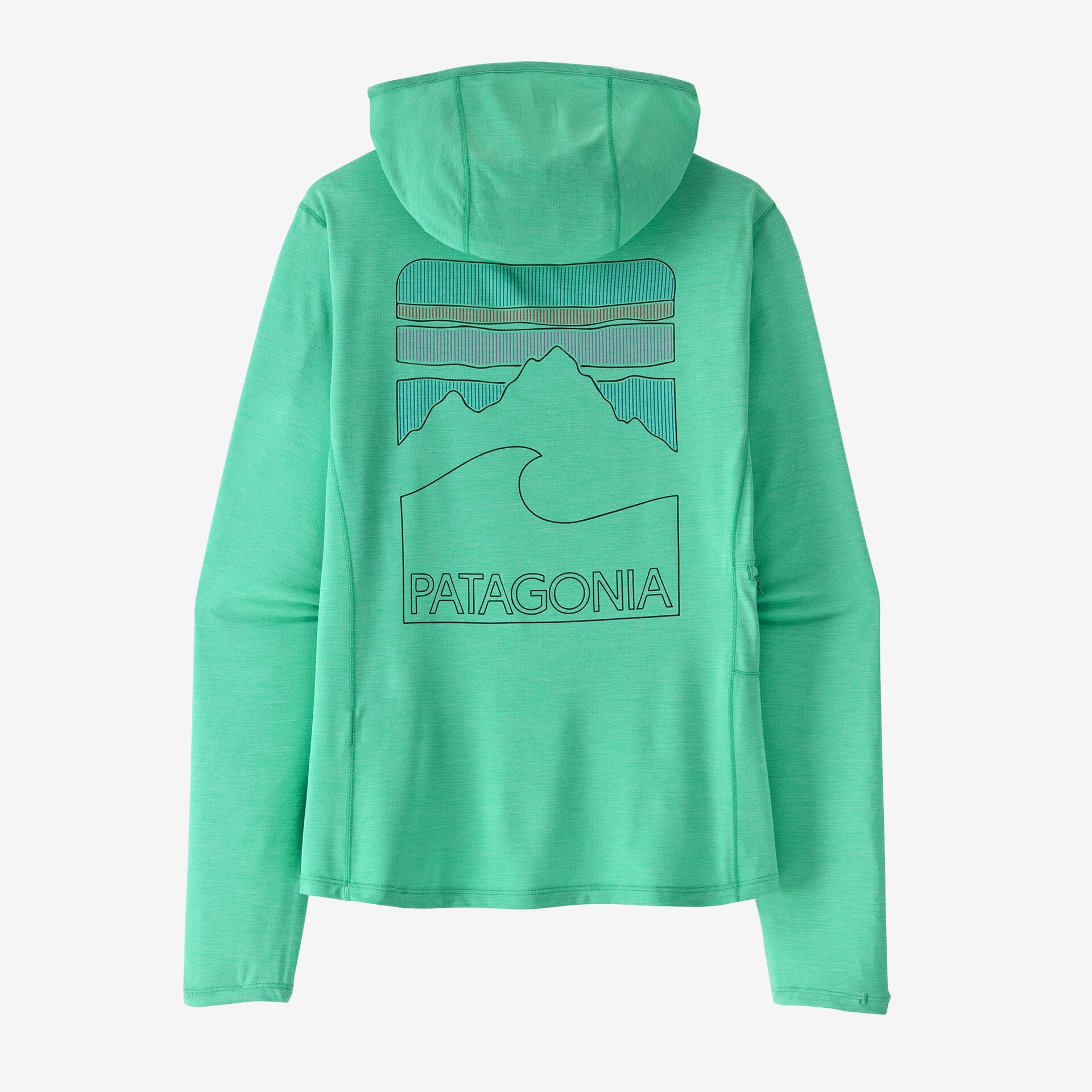 Women's Capilene® Cool Sun Hoody - Peak Visions - Patagonia Australia