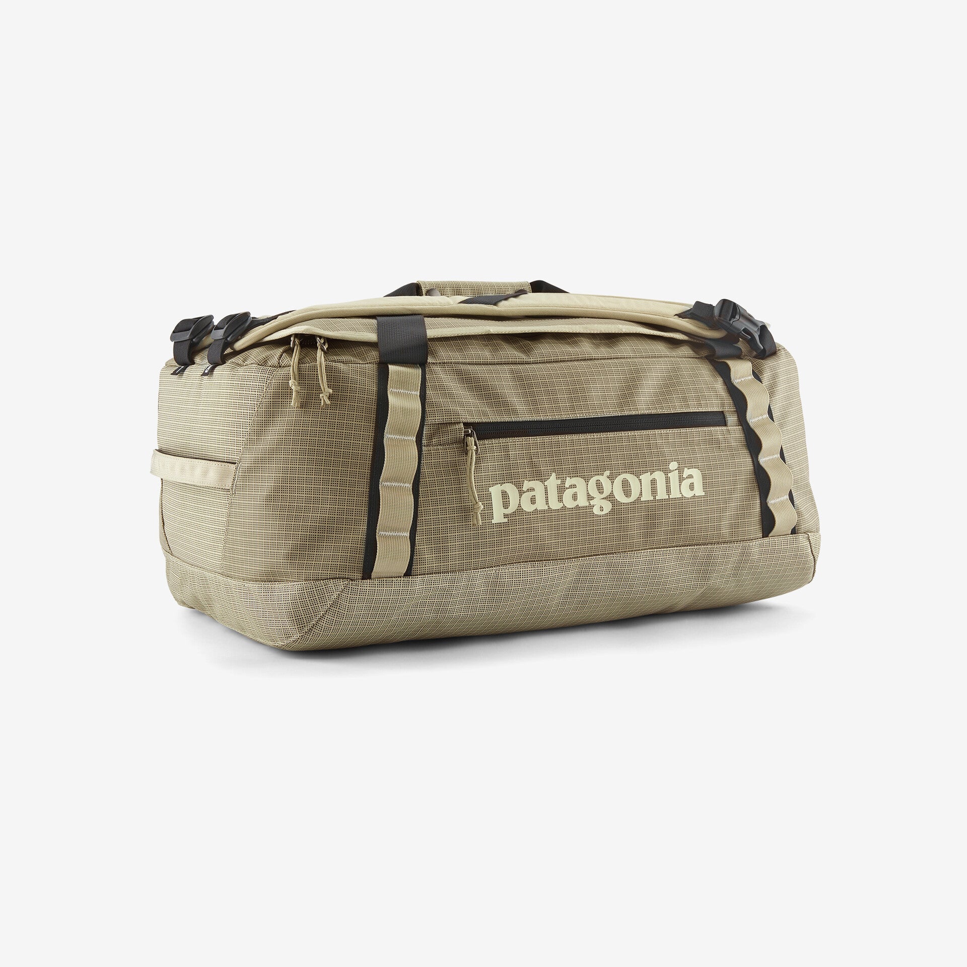 Patagonia Black Hole Duffel 40L in white and gray