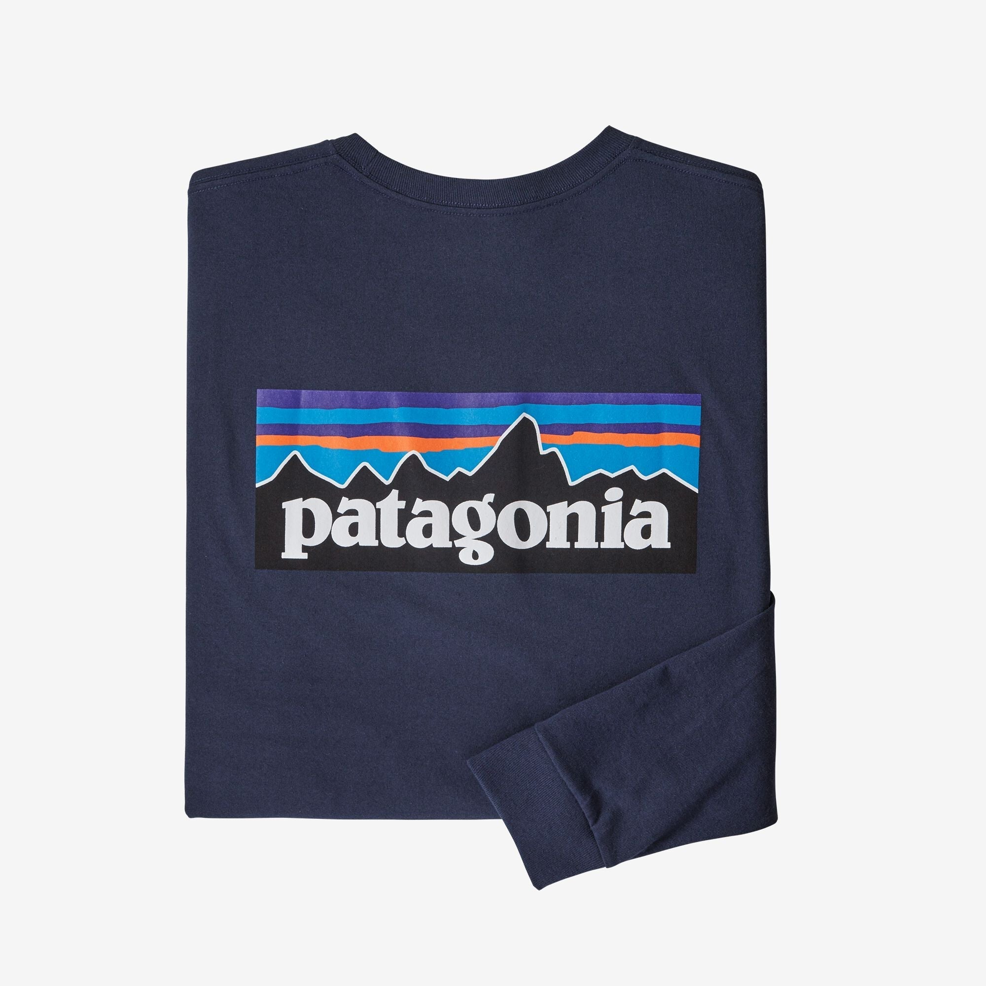 Men's Long-Sleeved P-6 Logo Responsibili-Tee® Patagonia Australia