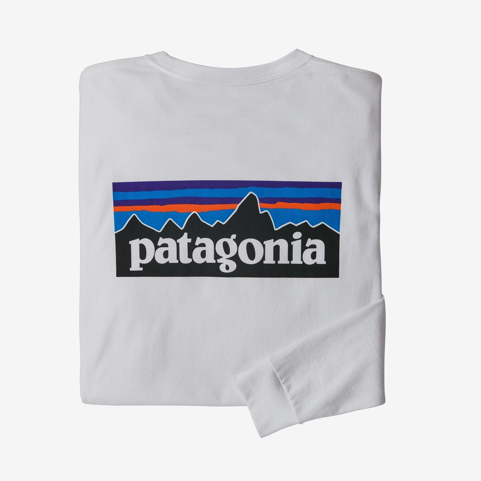 Men's Long Sleeve P-6 Logo Responsibili-Tee Patagonia Australia
