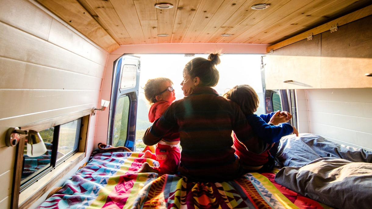 Living in a Van on the Road with Kids