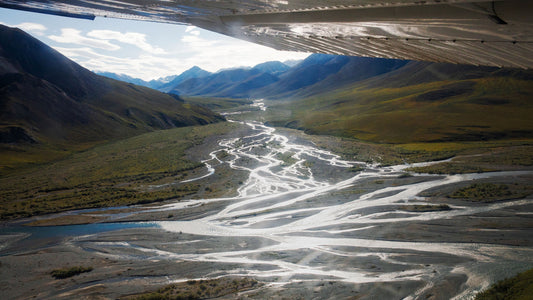 “It looks tame from here, but as soon as you are on the river bottom, it’s challenging. This is wilderness. You are not getting any reprieve from the elements. This is real,” says photographer Andrew Burr.