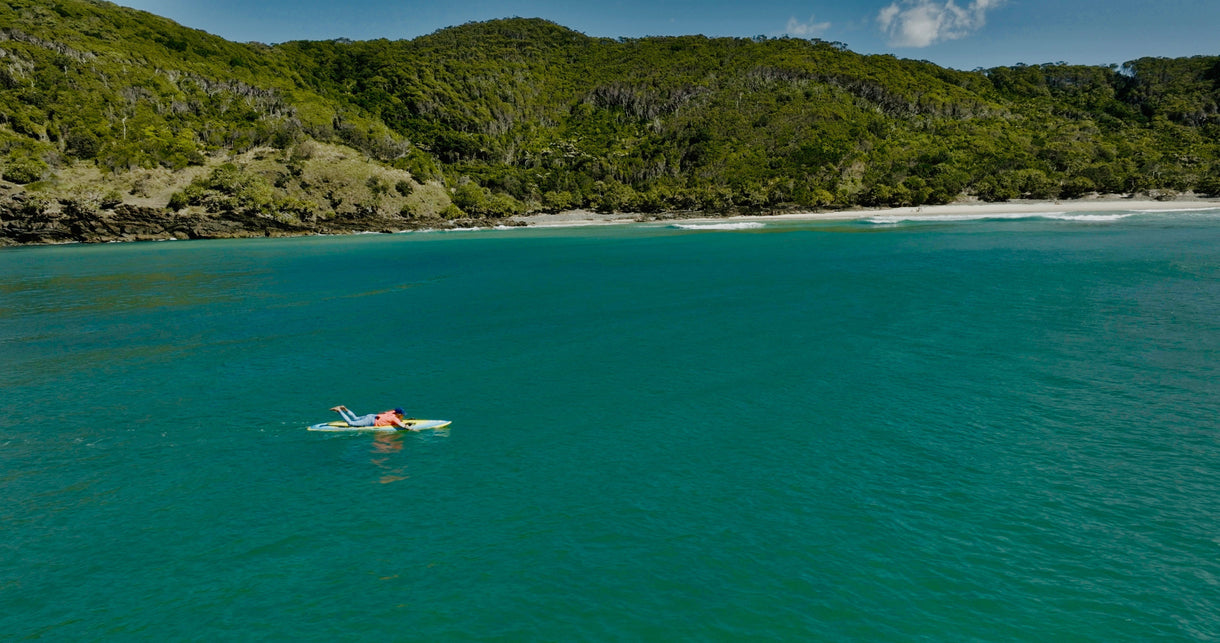 Opening image: Paddler scores a bluebird day out on the water. Photo Liam O’Brien