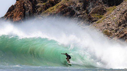 Opening image: Uriel Camacho weaves through a thick one close to home. Mexico.