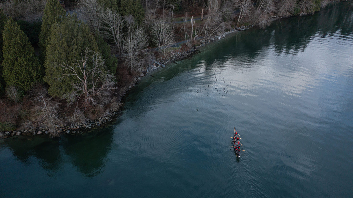 For the Tsleil-Waututh, paddling is not only a way of life but a sustainer of it. They have existed in relationship with the Burrard Inlet for millennia. British Columbia.