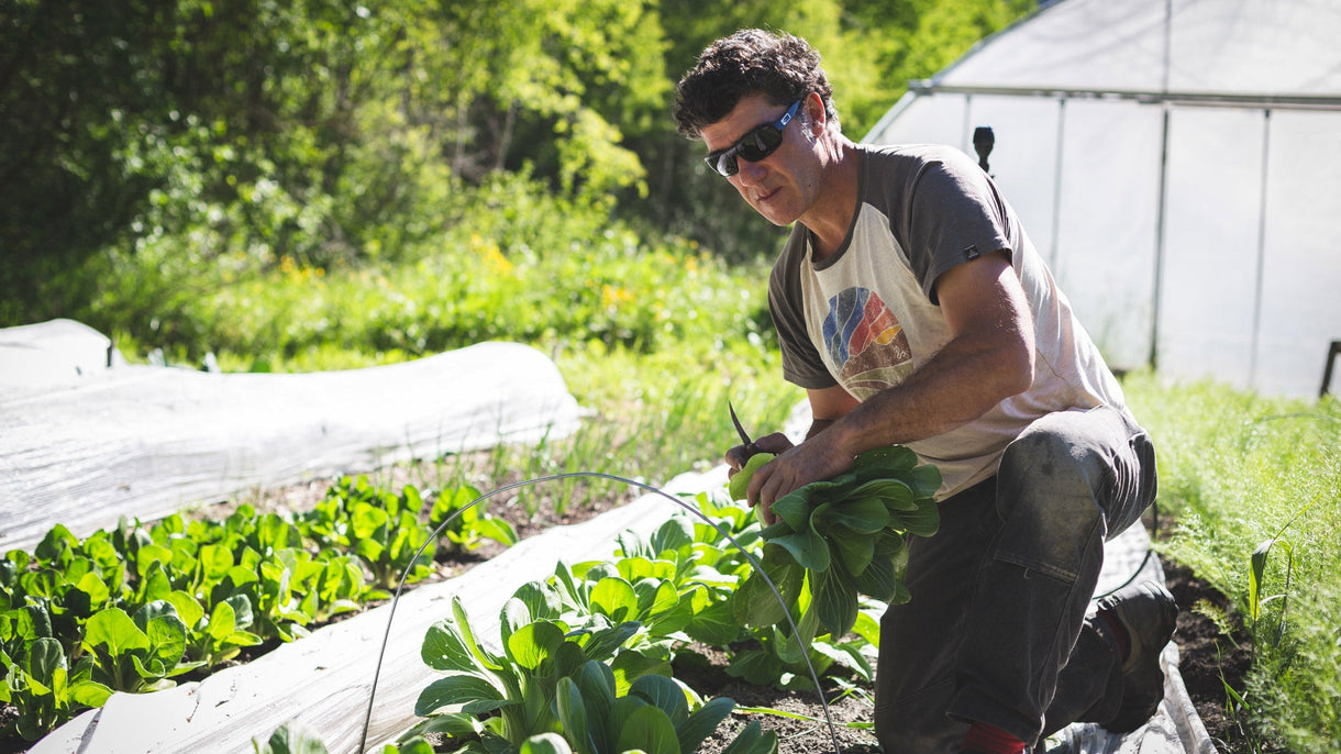 Being a skier, and someone fascinated by permaculture, Bonsignore’s path has been one of acknowledging the power of adaptation and hard work. And that as humans, our presence shouldn’t modify the natural world, but work with it.  Photo: Emilie L’Haridon