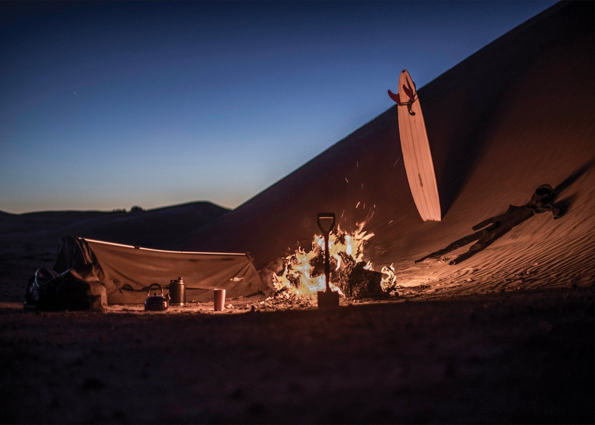 Sa Rips Wave Out There: 10,000 years and one winter in the desert - Patagonia Australia