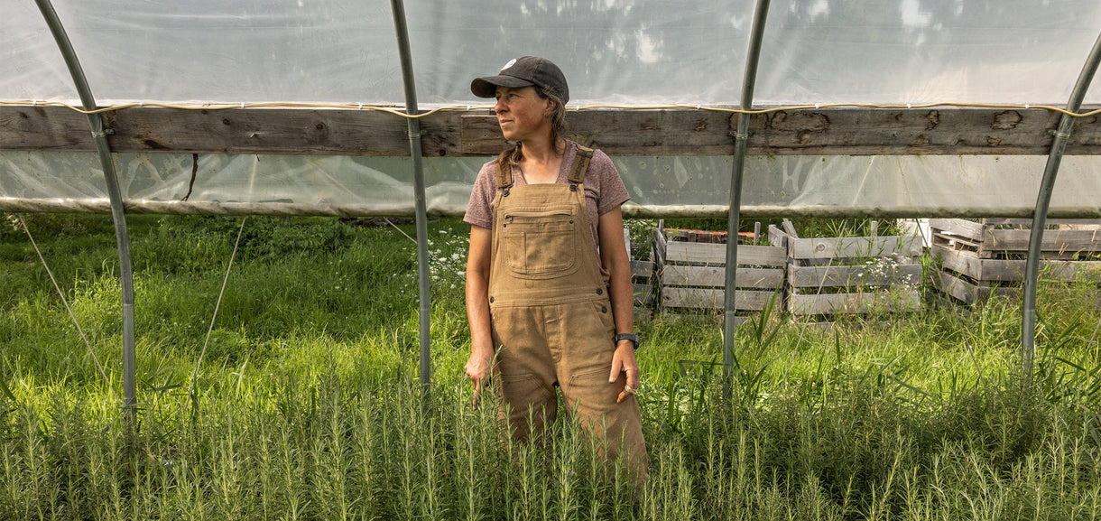 Beth Schiller is the sole proprietor of Dandelion Spring Farm. “My younger self was best known as a competitive long-distance athlete,” she says. “Organic farming brings its own set of endorphins which, apparently, I’m addicted to.”