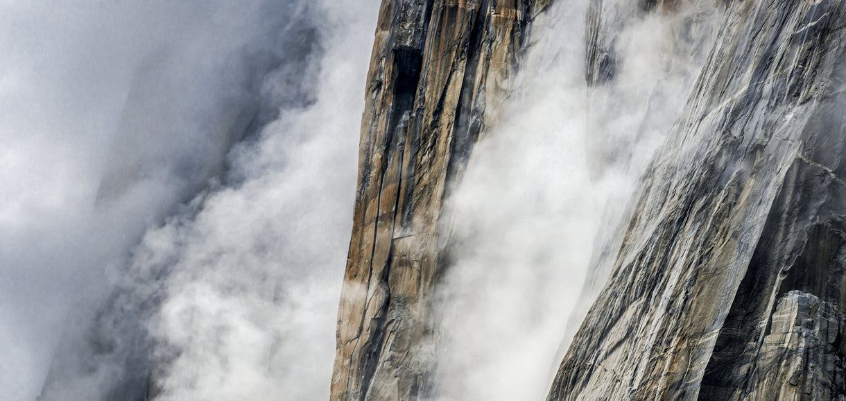 Clouds over the heart of Tutokanula (El Capitan). We are grateful to the original, present and eternal stewards of what is also called Yosemite National Park in California. Photo: Austin Siadak