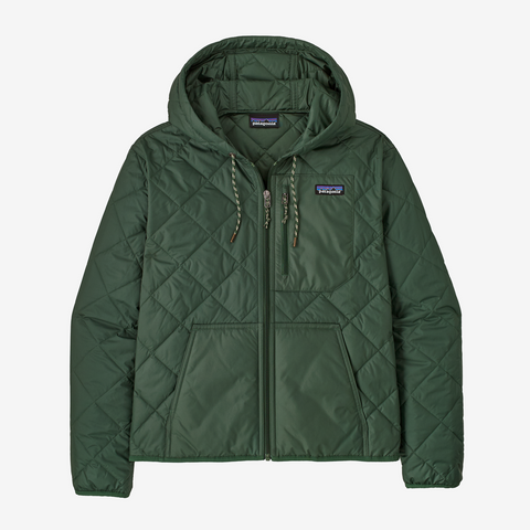 Women's Diamond Quilted Bomber Hoody