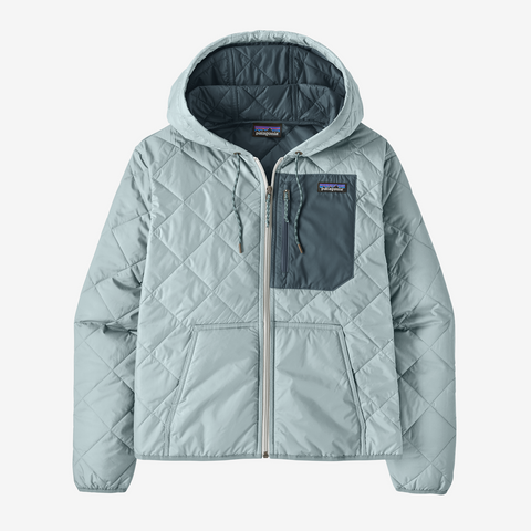 Women's Diamond Quilted Bomber Hoody