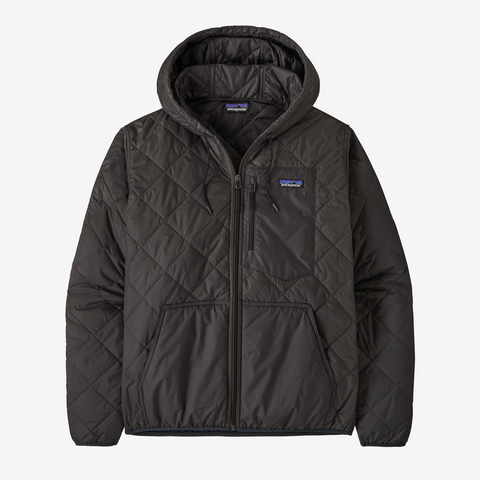 Men's Diamond Quilted Bomber Hoody