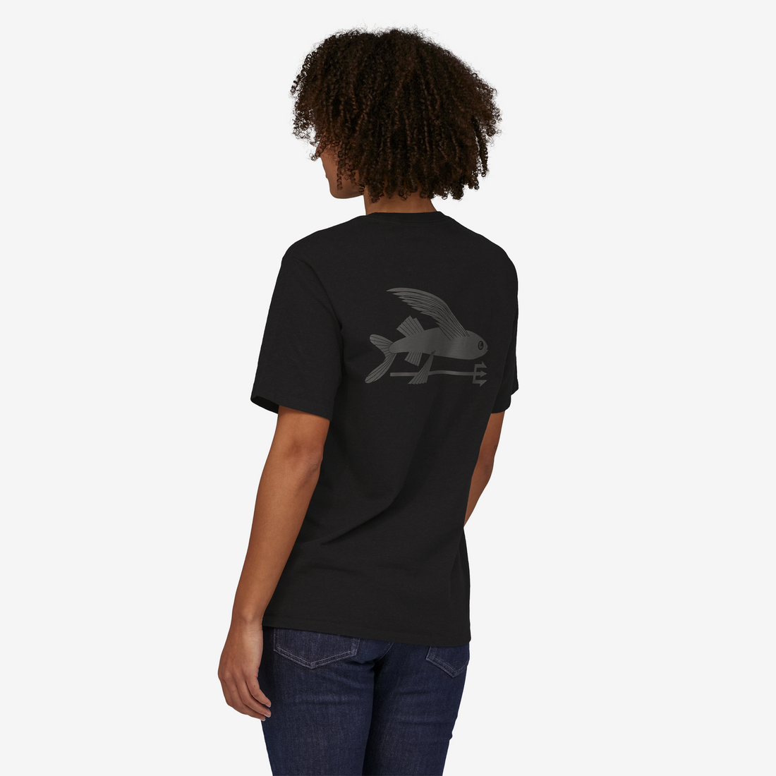 Flying Fish Responsibili-Tee - Ink Black