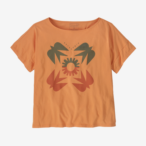 Women's Sunfirst Relaxed Drop-Sleeve Organic T-Shirt