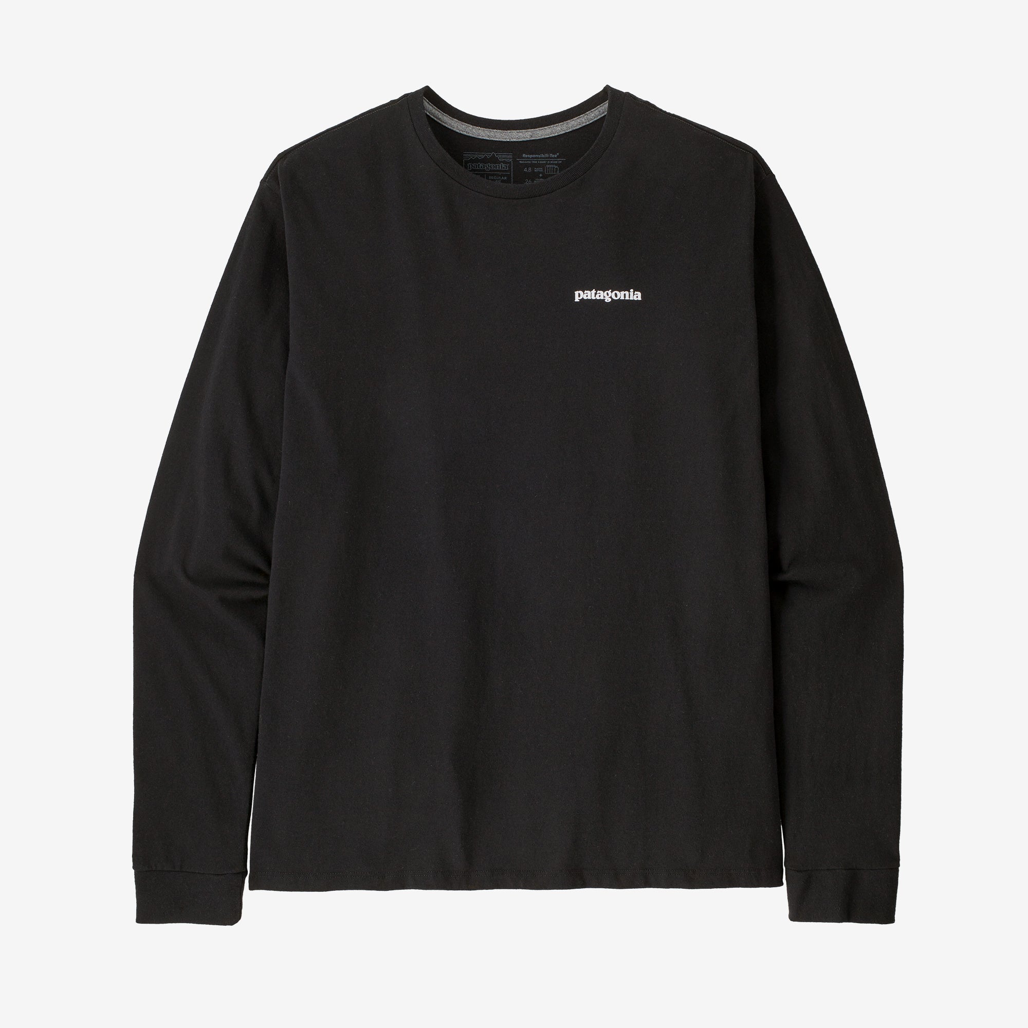 ◆Patagonia◆ Men's Long Sleeve P6 Logo Responsibility 38518 Men's Long-Sleeved P-6 Logo Responsibili-Tee® - Patagonia