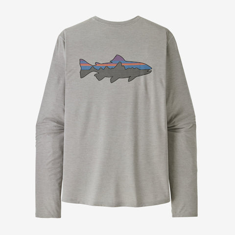 Men’s Long-Sleeved Capilene® Cool Sun Shirt - Fitz Roy Trout