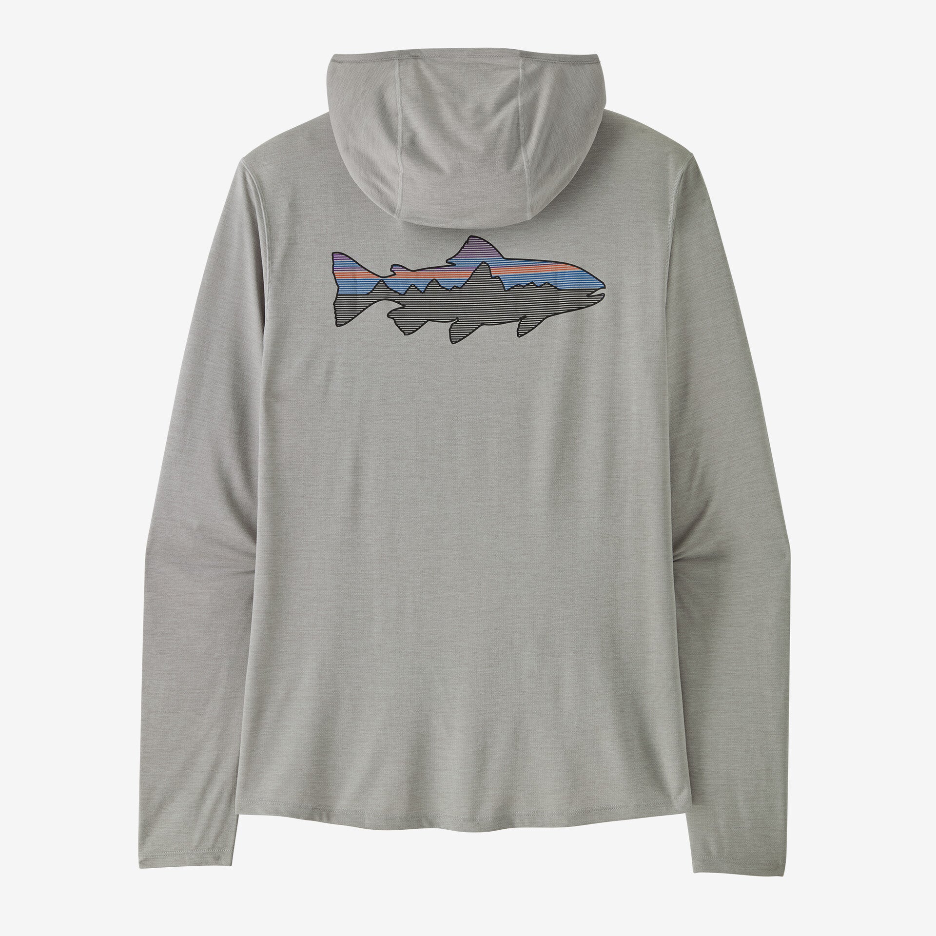 Insulating Columns Men’s Capilene® Cool Sun Hoody - Fitz Roy Trout - Patagonia Australia