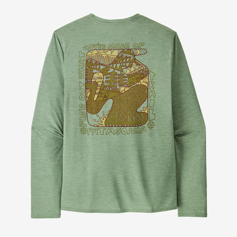 Men's Long-Sleeved Capilene® Cool Daily Graphic Shirt - Lands