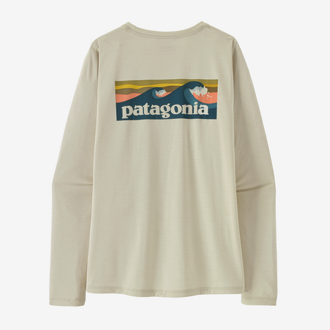 Women’s Long-Sleeved Capilene® Cool Daily Shirt - Boardshort Logo