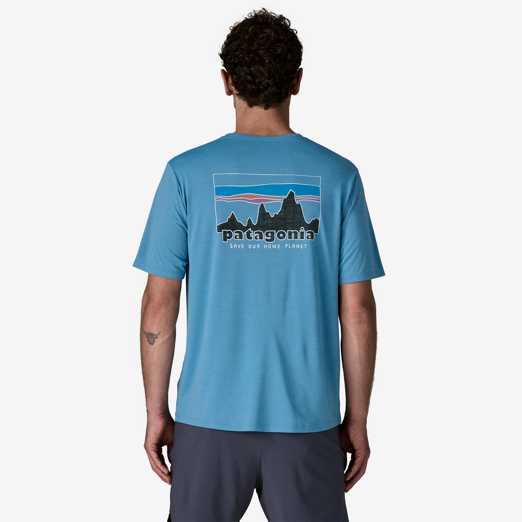 Men's Capilene® Cool Daily Shirt - '73 Skyline - Patagonia Australia