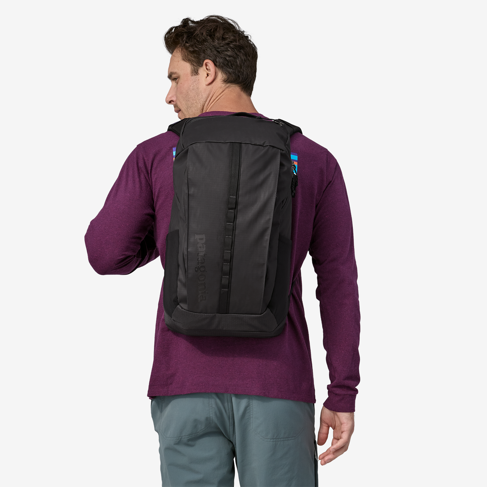 patagonia black hole 32l purple Pack Aqua Stone Patagonias Black Hole Pack 32L offers clever organisation and reliable comfort Patagonia Black Hole Daypack 32L