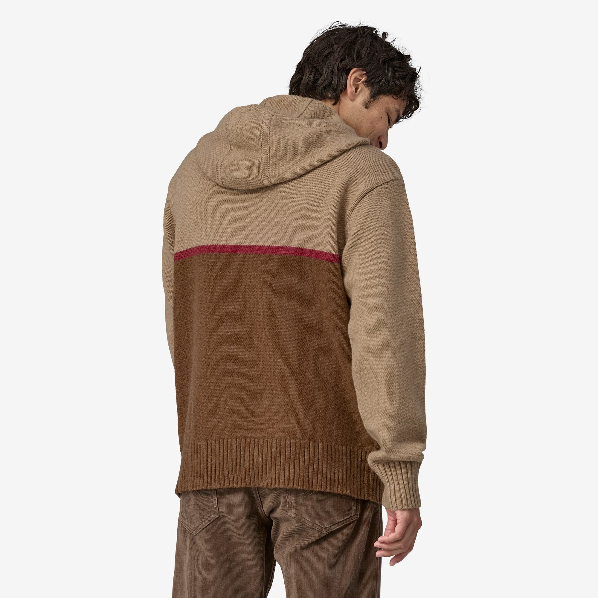 Wool sweater hoodie discount