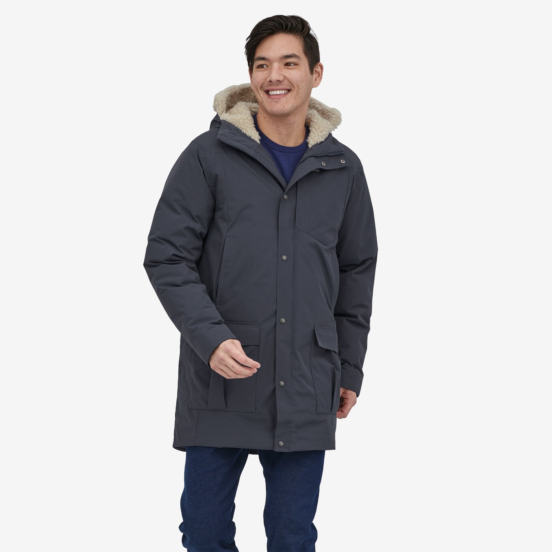 Gray parka deals