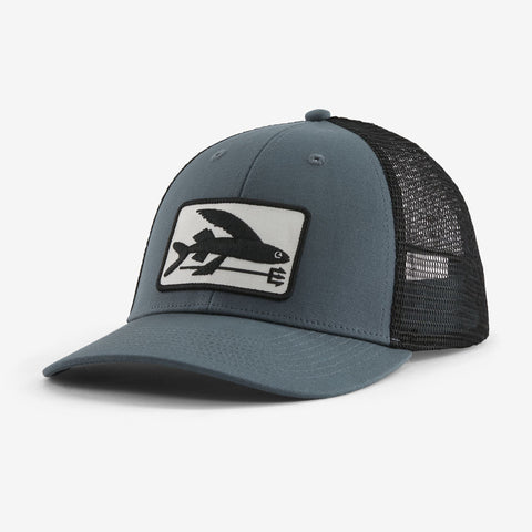 Patagonia small flying fish deals trucker hat
