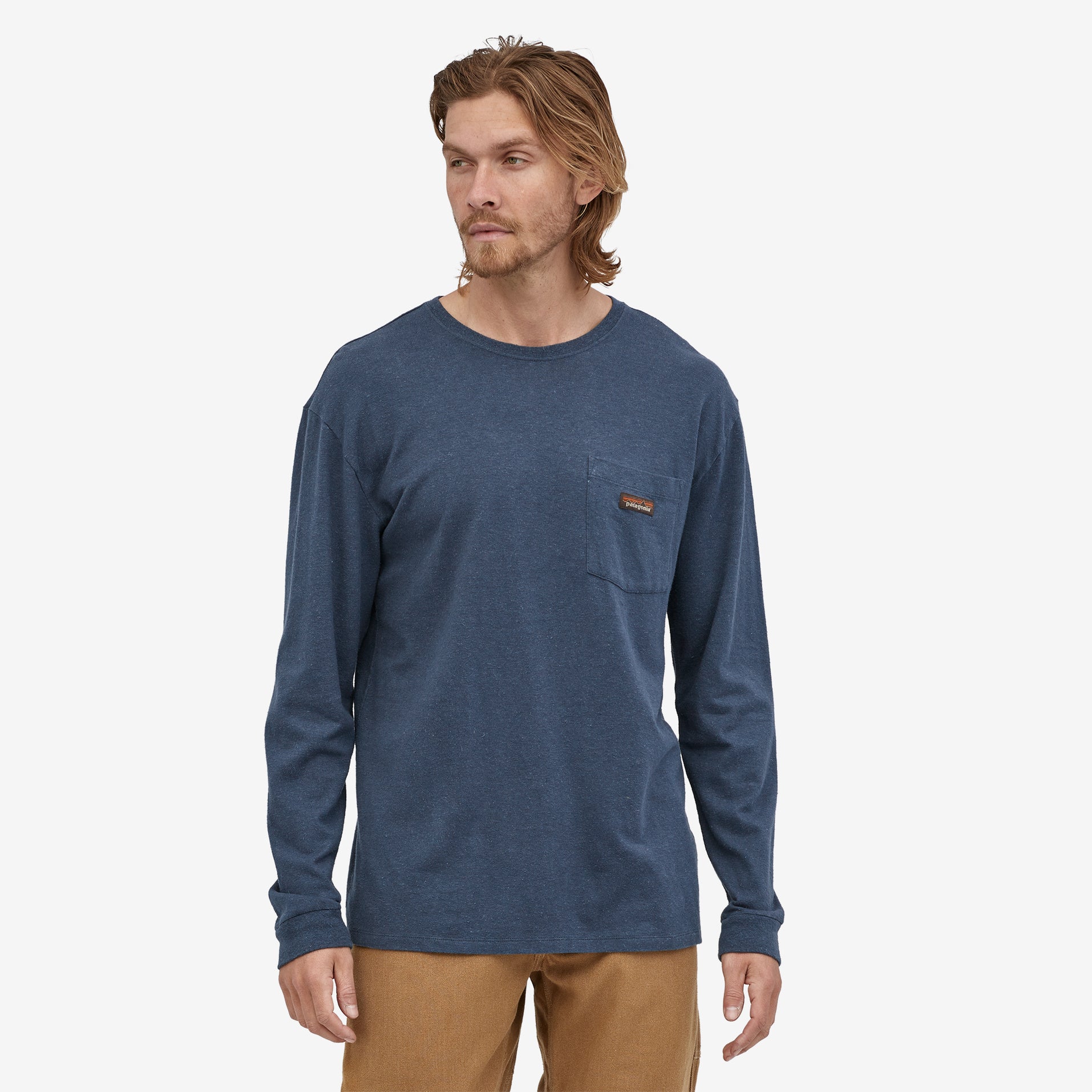 Patagonia long sleeve sale t shirt mens